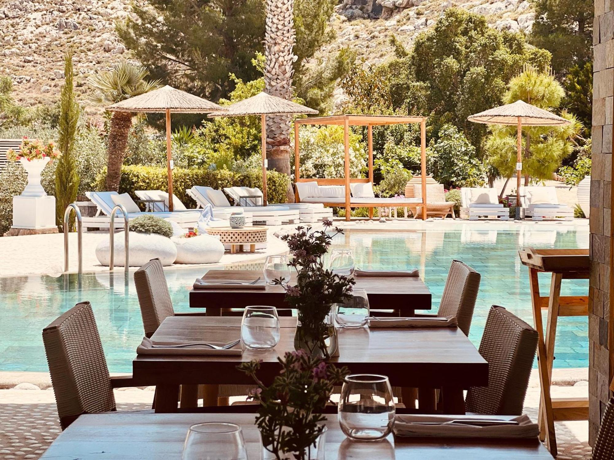 Caesars Gardens Hotel & Spa - Adults Only Líndos Dış mekan fotoğraf