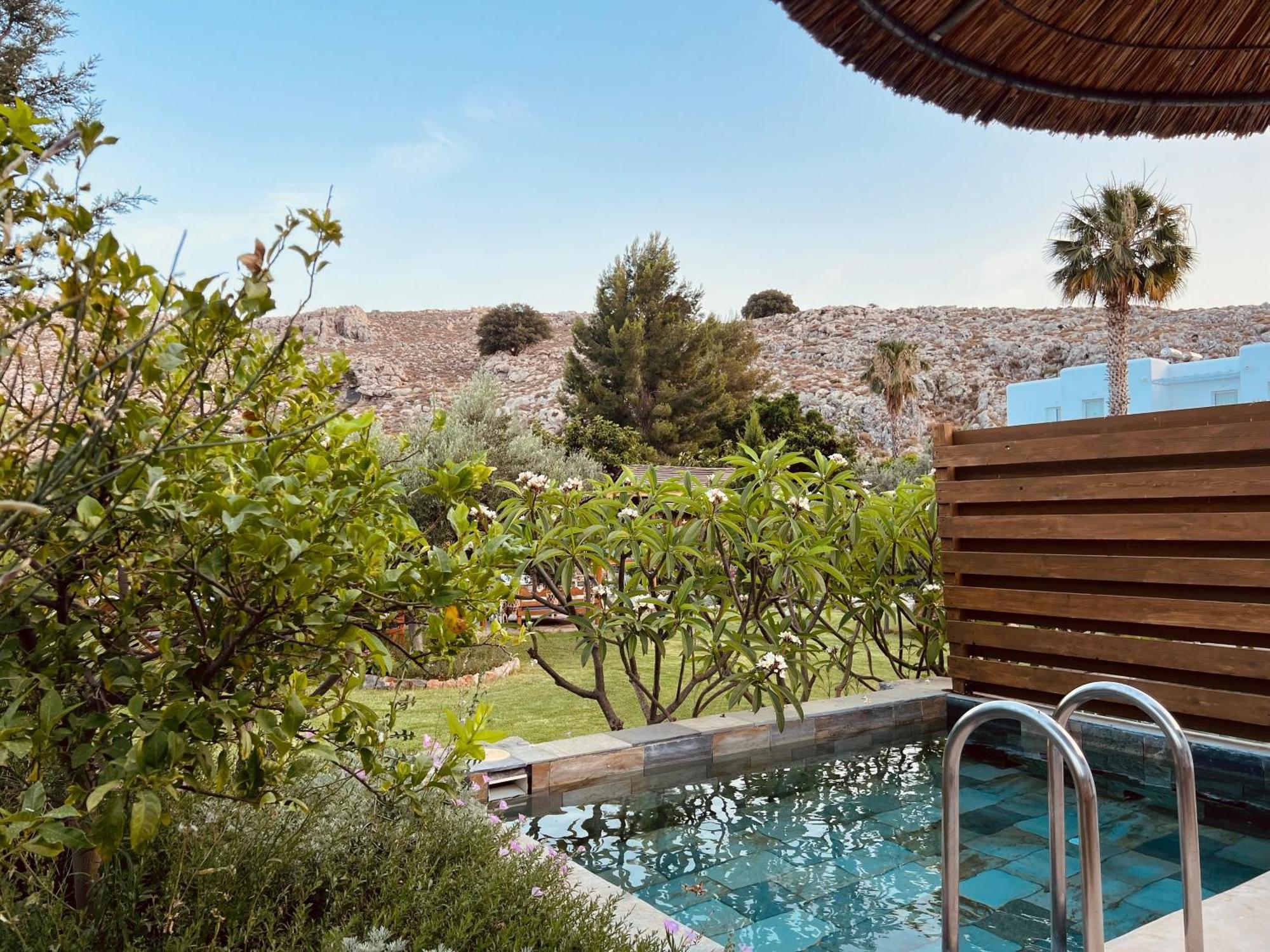 Caesars Gardens Hotel & Spa - Adults Only Líndos Dış mekan fotoğraf