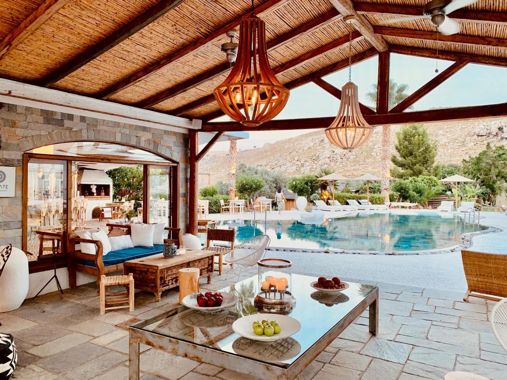 Caesars Gardens Hotel & Spa - Adults Only Líndos Dış mekan fotoğraf