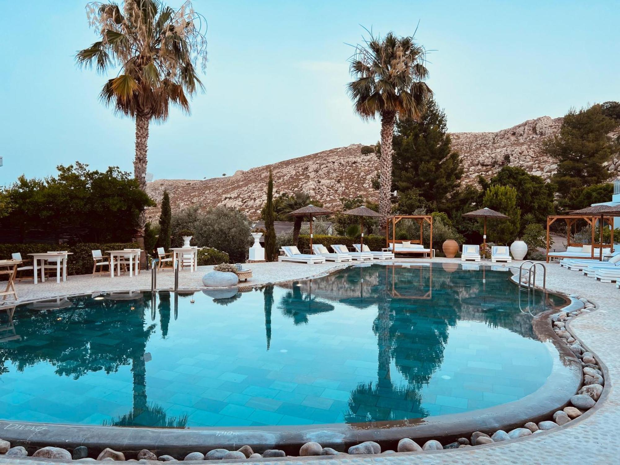 Caesars Gardens Hotel & Spa - Adults Only Líndos Dış mekan fotoğraf